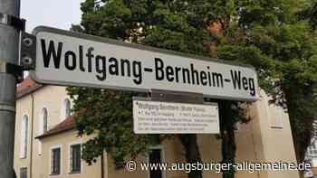 Der Wolfgang-Bernheim-Weg 1 ist Augsburgs neueste Anschrift