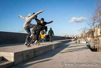 Skaters plannen betoging tegen verbanning van Scheldekaaien
