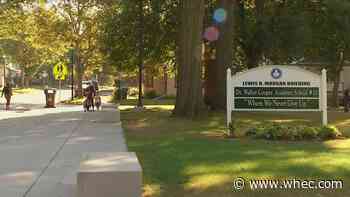 Classes start at School 10 with many walking