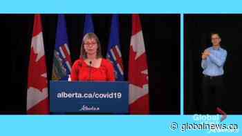 Hinshaw admits Alberta’s move to treat COVID-19 like endemic was ‘too early’