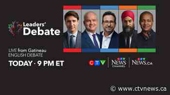 Official English-language federal leaders' debate