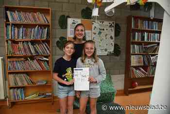 Sterre en Jinthe schrijven gedicht over Oudegem - Het Nieuwsblad