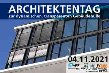ARCHITEKTENTAG zur dynamischen, transparenten Gebäudehülle - DETAIL.de - das Architektur und Bau-Portal