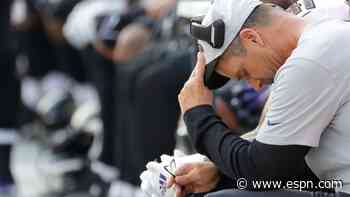 Brutal stretch of injuries, setbacks challenges Ravens as season-opener nears