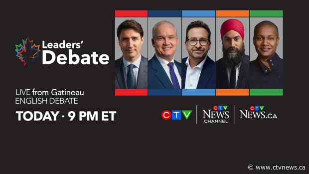 Official English-language federal leaders' debate