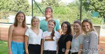 Tennisdamen des TC BW Heppenheim feiern den Aufstieg - Echo Online