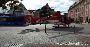 Linienbus erfasst Fußgängerin in Heppenheim - Echo Online