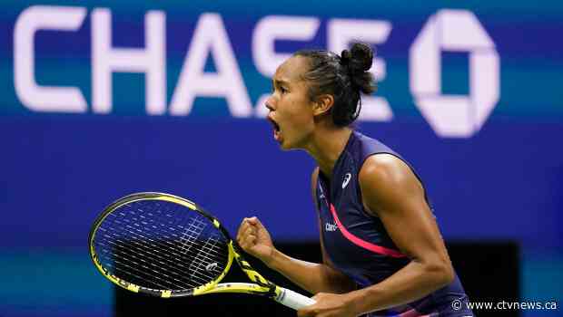 Canada's Leylah Fernandez into U.S. Open final with win over Aryna Sabalenka