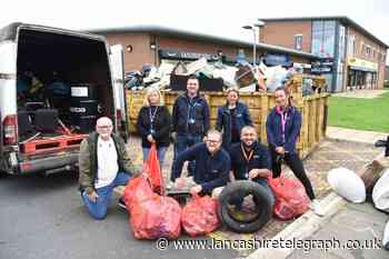 Shadsworth Estate rally together in biggest street clean up in years