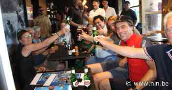 Supporters Alec Segaert bouwen feestje in thuisgemeente Lendelede na Europese tijdrittitel - Het Laatste Nieuws