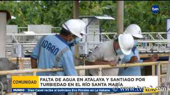 Turbiedad del río Santa María afecta a potabilizadora de Santiago - TVN Panamá