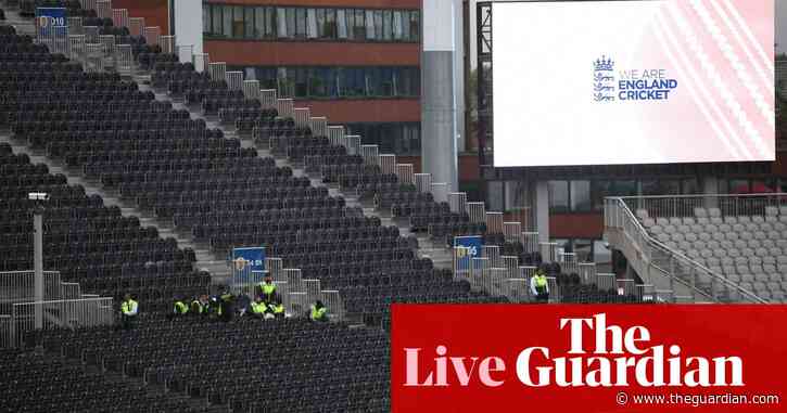 England v India fifth Test called off after Covid cases – live reaction