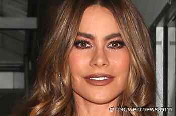 Sofia Vergara Boosts Her Style With Sheer Lace Corset, Floral Pants & Soaring Stilettos for ‘America’s Got Talent’ - Footwear News