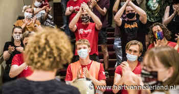 Studentenbezetting universiteit Groningen is voorbij: 'We gaan een biertje halen' - Hartvannederland.nl