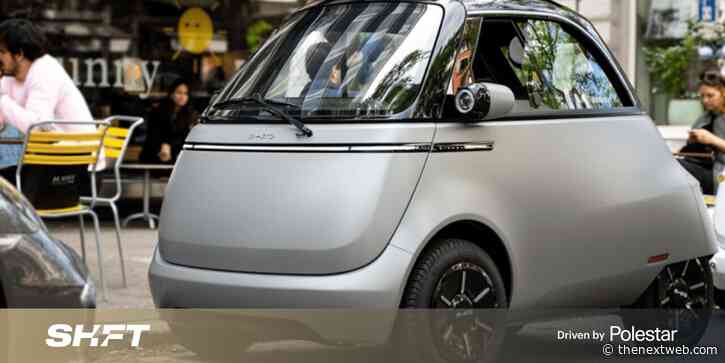The ultra cute electric Microlino wants to bring back bubble cars