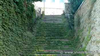 Fermo, prof. Serena: "Ripulire subito la Monumentale Scalinata Besenzanica" - Vivere Fermo
