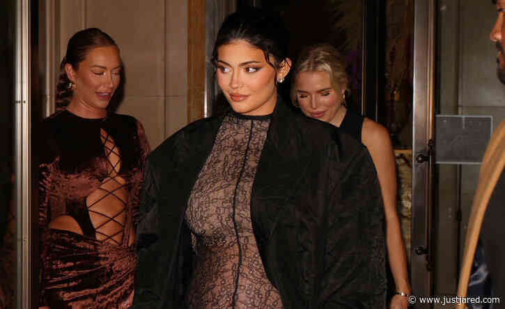 Kylie Jenner Wears Completely Sheer Outfit, Two Days After Her Pregnancy Reveal!