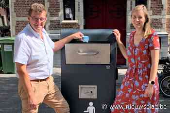 Gemeente test slimme vuilnisbak aan Kiliaanstraat (Duffel) - Het Nieuwsblad