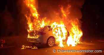 Route 131 in Dudley Re-Opens After Automobile Fire - This Week In Worcester