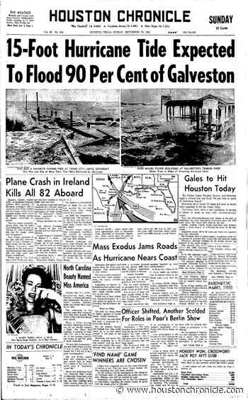 Today in Houston history, Sept. 10, 1961: Hurricane Carla set to make landfall along Texas coast - Houston Chronicle