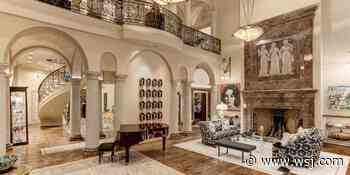 A Houston Home With a Regulation Size Ballroom Asks $13.95 Million - The Wall Street Journal