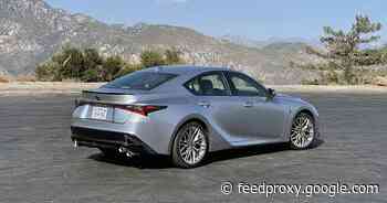 2022 Lexus IS 500 offers V8 power for $62,075     - Roadshow