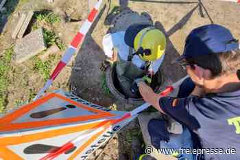 Hilfe im Ahrtal: THW Reichenbach arbeitet einen Tag untertage - Freie Presse