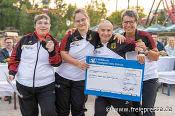 Tanzgruppe angelt sich den Stern des Sports - Freie Presse