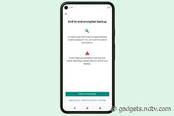 WhatsApp End-to-End Encrypted Cloud Backups to Roll Out Soon for Android, iOS Users