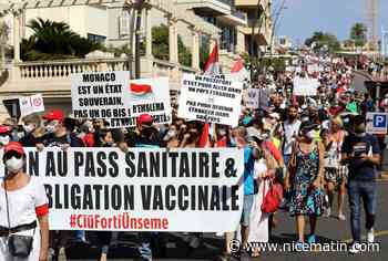 La troisième manifestation contre le pass sanitaire autorisée à Monaco mais plus courte que prévue