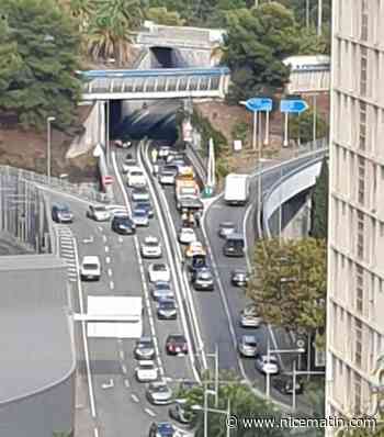 Un accident dans la bretelle d’entrée Nice-Nord bloque l’accès à l'A8