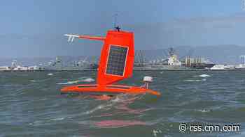 These boat drones are designed to sail directly into the eye of a hurricane