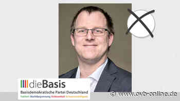 Bundestagswahl 2021 im Wahlkreis Traunstein: Martin Hartmann (Die Basis) - Oberbayerisches Volksblatt
