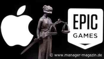 App-Store-Streit Epic vs Apple: Richterin sieht bei Apple teils rechtswidriges Verhalten, Apple-Aktie fällt kräftig