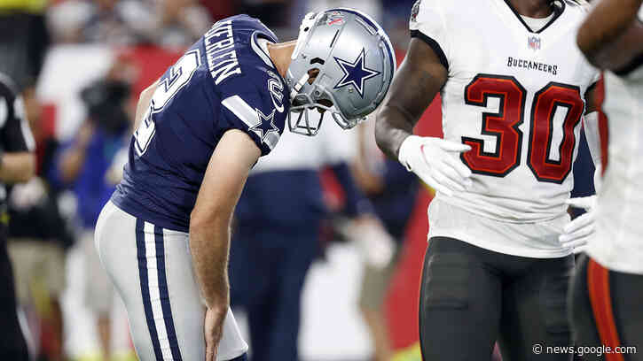 Cowboys' Greg Zuerlein laments missed field goals: 'If I do my job, we win that game' - Fox News