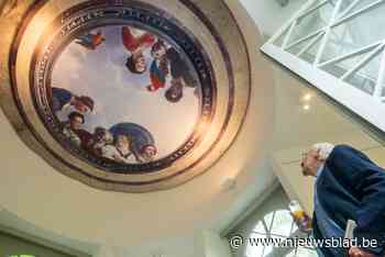 Digitale restauratie haalt plafondschildering van Chinese pagode in Deurne terug