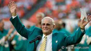 Dolphins to honor Shula with public ceremony