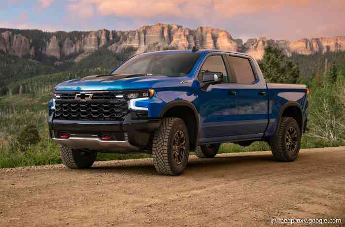 Refreshed 2022 Chevrolet Silverado gains a ZR2 model