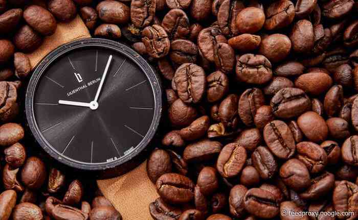 Coffee Watch German engineering combined with recycled coffee