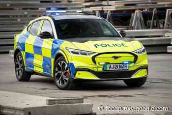 UK police are trialing the Ford Mustang Mach-E