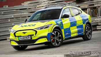 Check your six for this Mustang Mach-E police car concept     - Roadshow