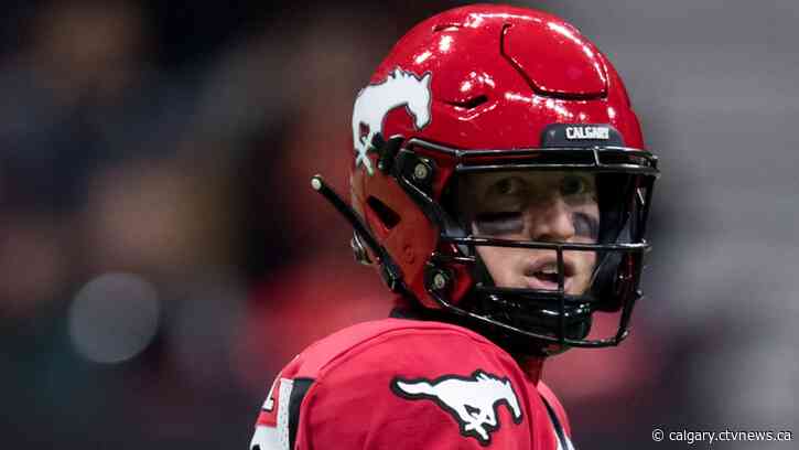 Calgary Stampeders quarterback returns to the field