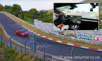 Moment Tesla's Model S Plaid sets world speed record for production EVs