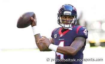 Texans officially rule out Deshaun Watson for season opener