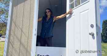 Kingston woman raises funds to buy a tiny home for a homeless man