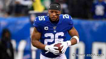 NFL injury updates: News on Saquon Barkley, Tyrann Mathieu, Jamison Crowder and more