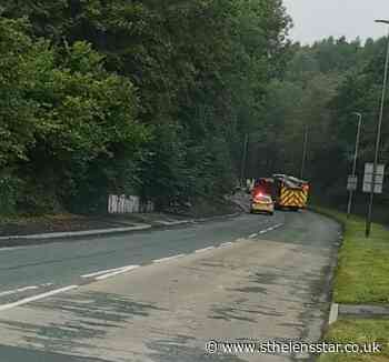 Crews attend crash on Islands Brow - St Helens Star