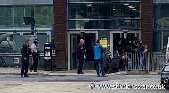 Dramatic police swoop outside St Helens Central railway station - St Helens Star