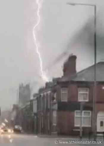 Reader pictures capture thunderstorms above St Helens - St Helens Star