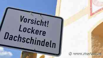 Lockere Dachschindeln: Zugang zu Heilig-Kreuz-Kirche in Schaftlach gesperrt - Merkur Online